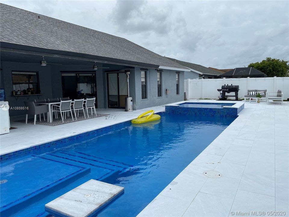 POOL AREA - COVER PATIO