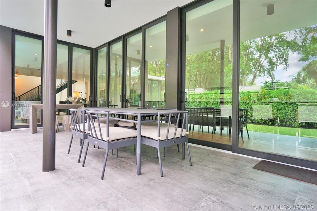 Covered Outdoor Eating Area