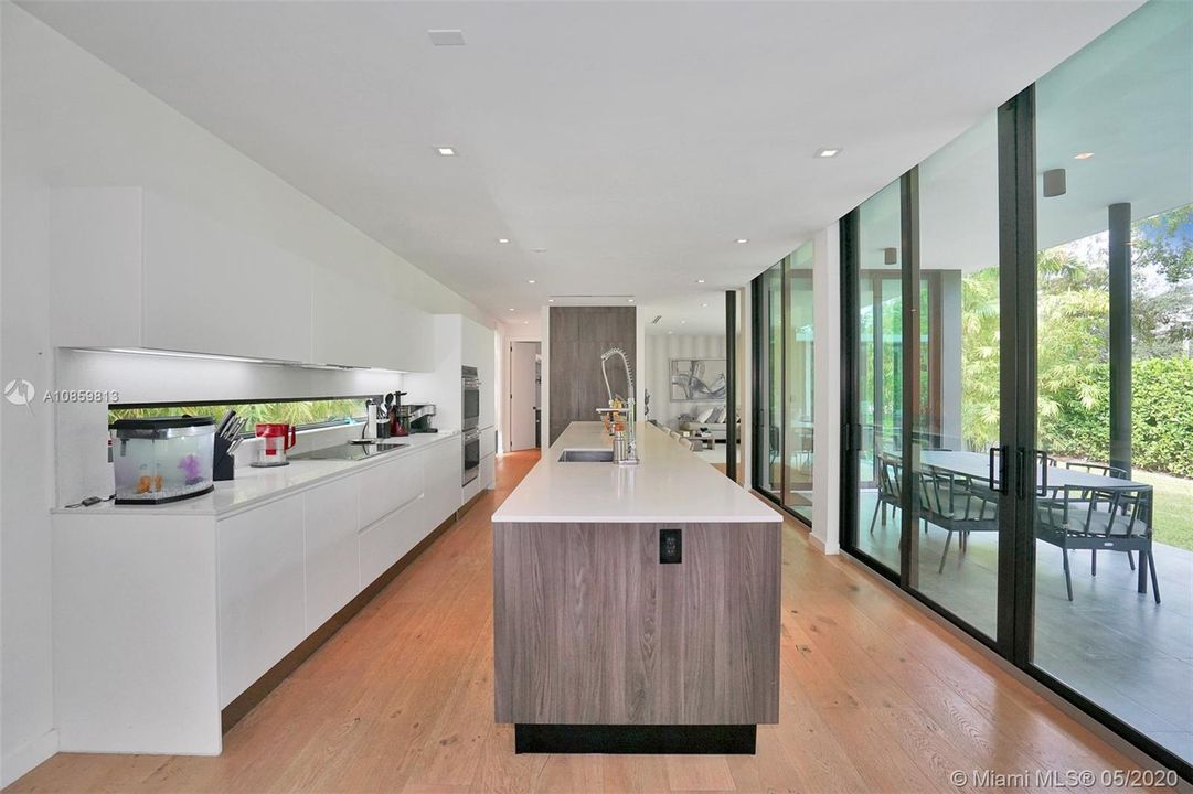 Chef's Kitchen with Custom Cabinets