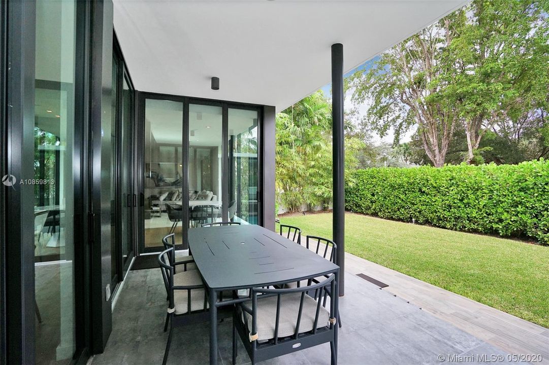 Covered Outdoor Eating Area