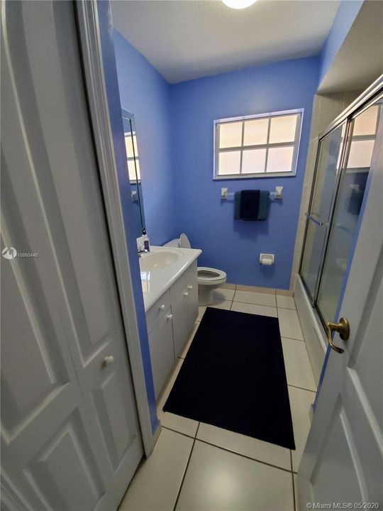 Guest Bathroom with Linen closet