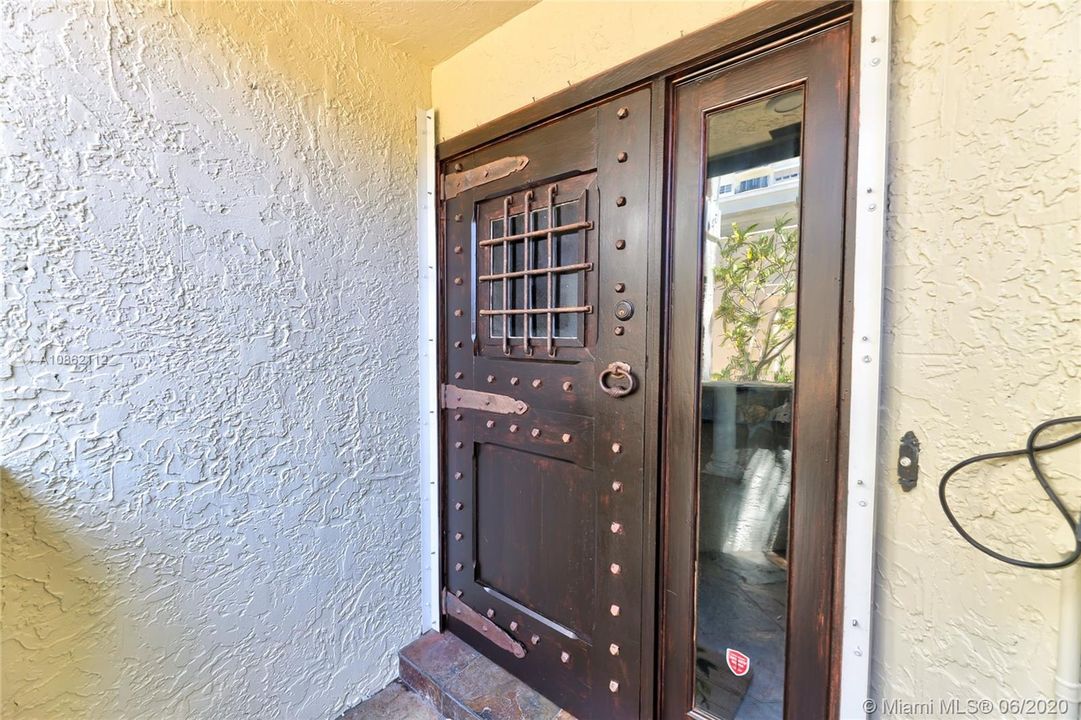 Solid Wood Front Door