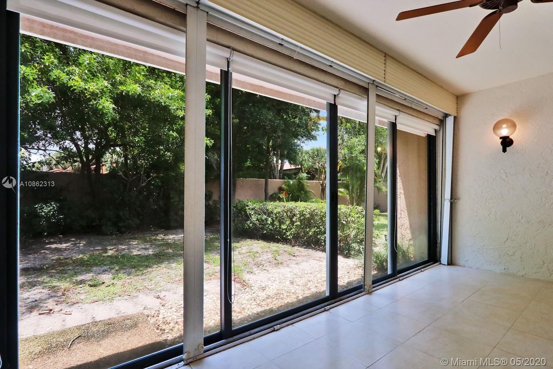 Enclosed Patio