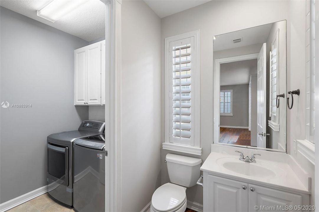 Laundry Room & 1/2 Bath