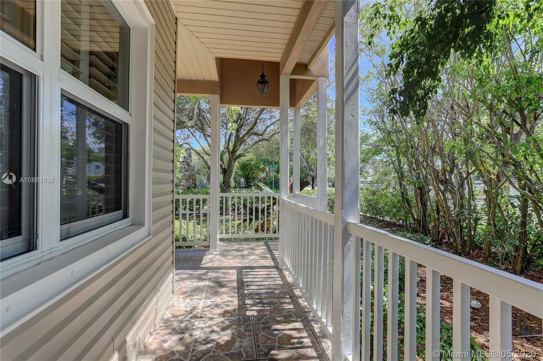 Wrap around front porch