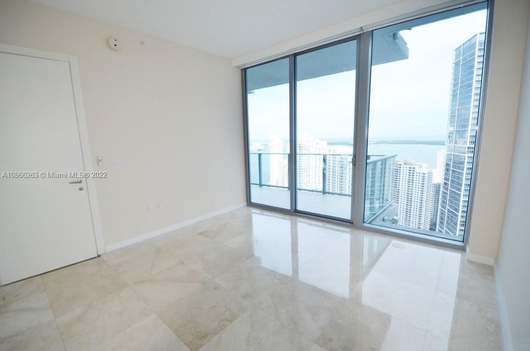 2nd Bedroom: With beautiful views of Brickell Key and balcony access.