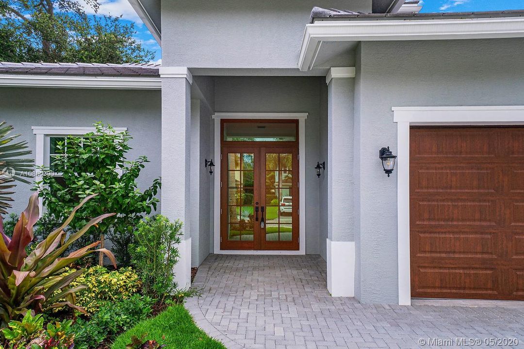 Hurricane impact windows & doors throughout
