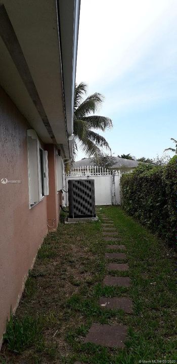 Back yard right side