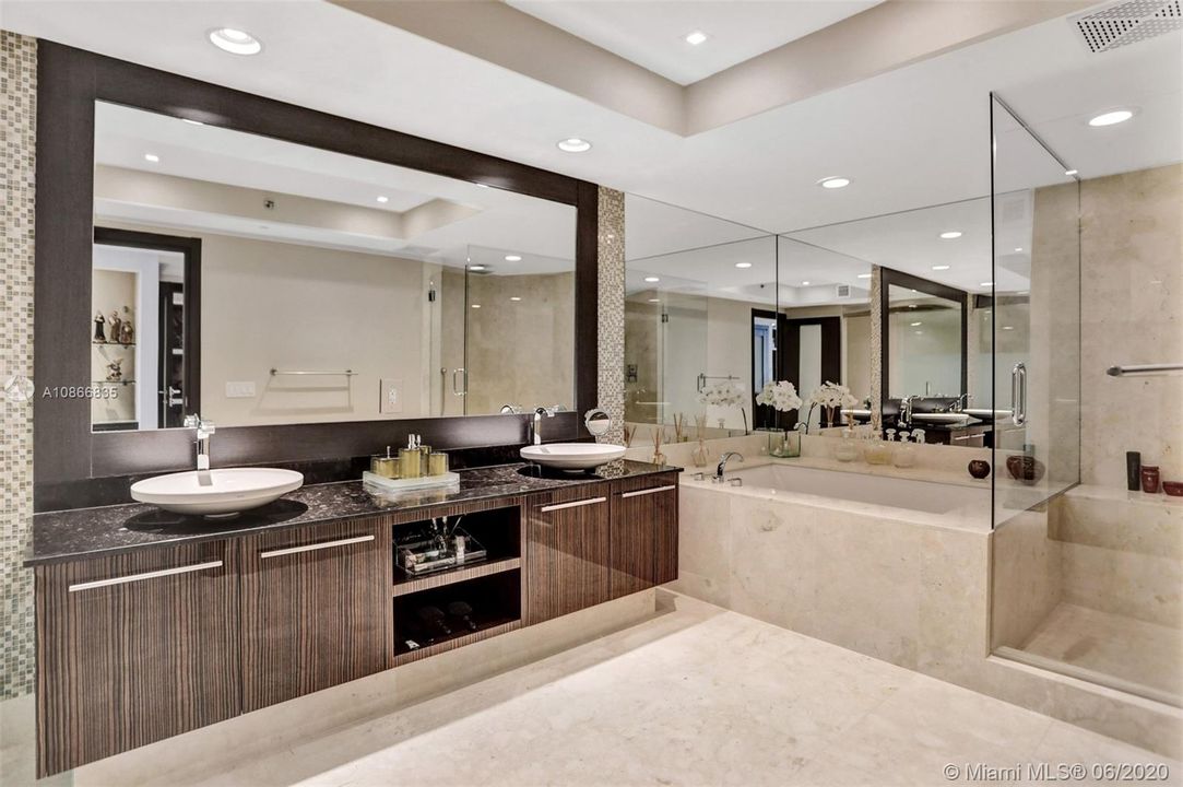 Master bathroom.