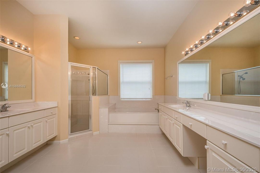 Spacious Master Bath