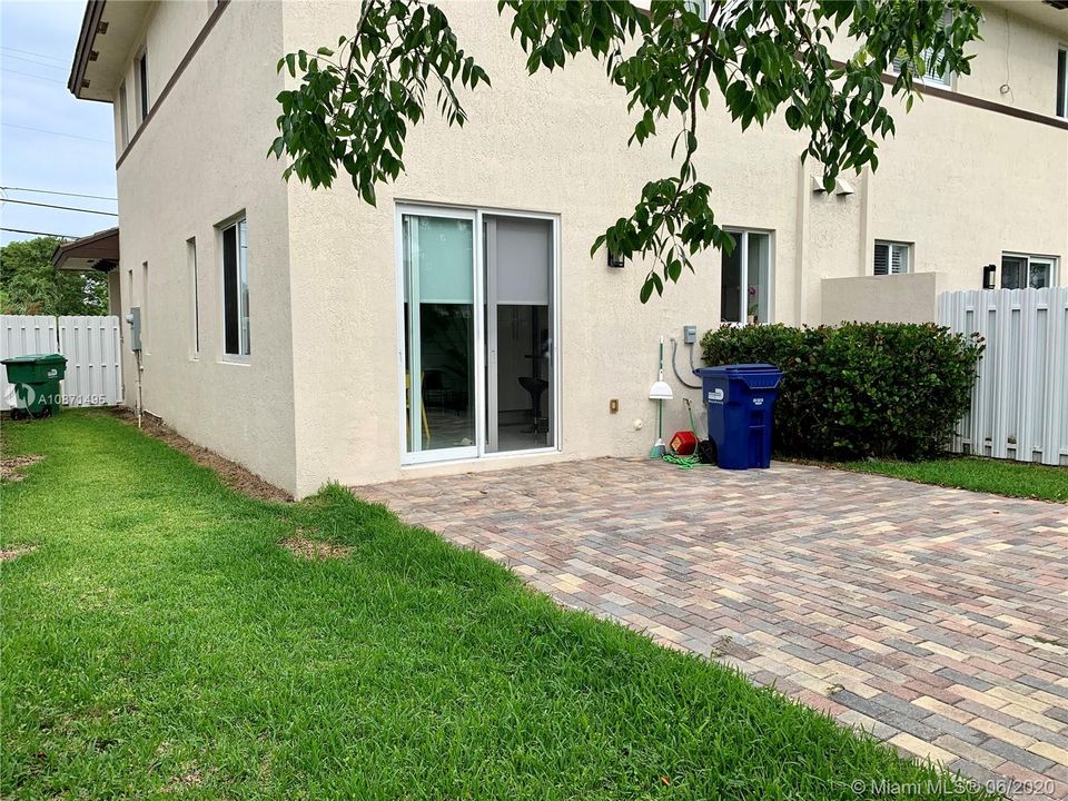 Back yard