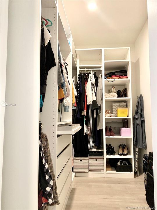 2nd floor Master Bedroom, Walk-in Closet