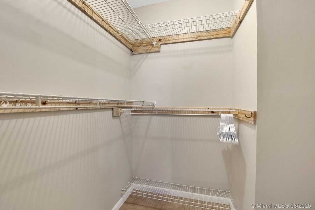 Large Walk in Closet