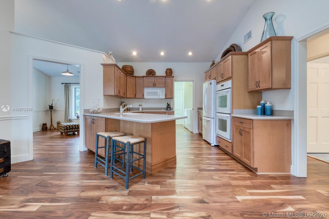 Large Kitchen with New Appliances