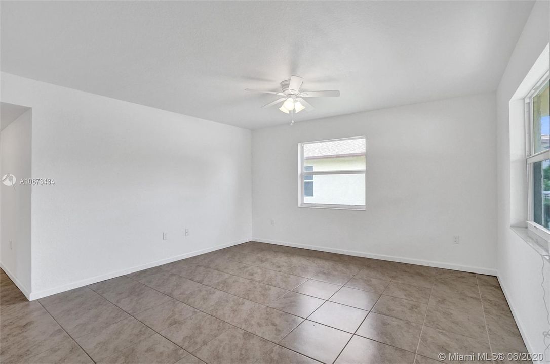 View from front door - Living Room