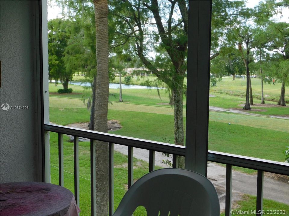 PATIO, WATER AND GOLF COURSE