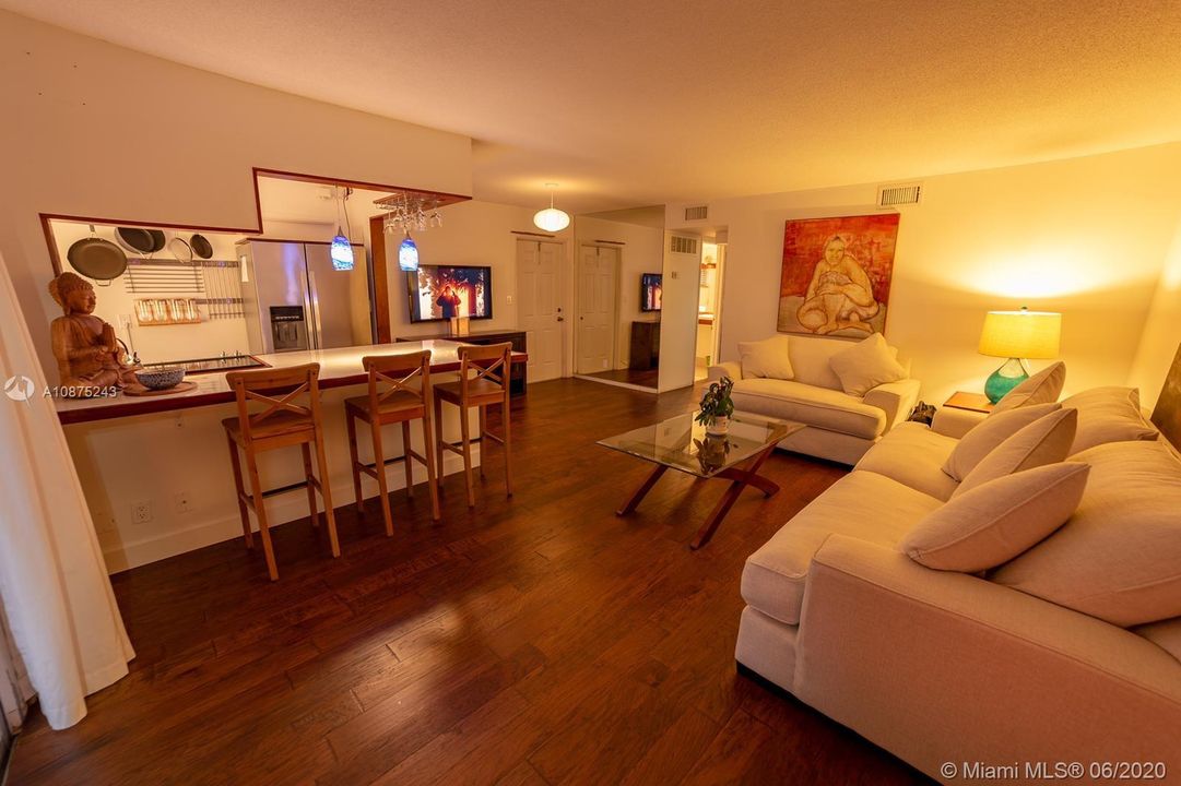 Living room stays as well as TV.