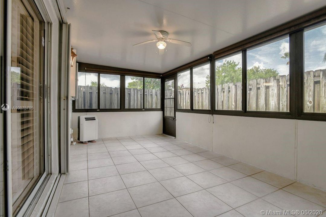Covered Patio with Fenced yard - great for entertaining!  Great for pets.