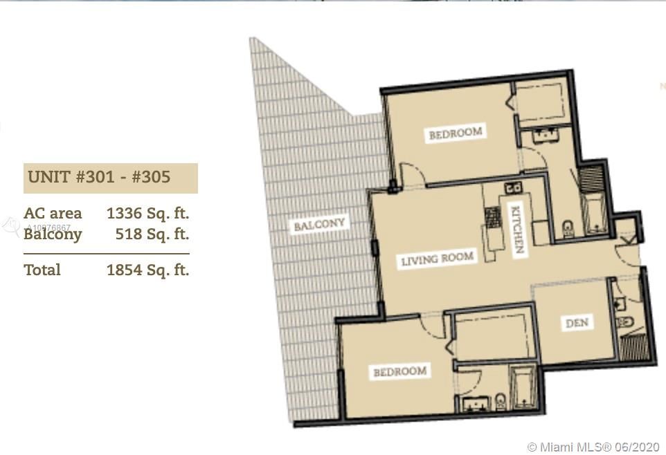 Unit 305 Floorplan
