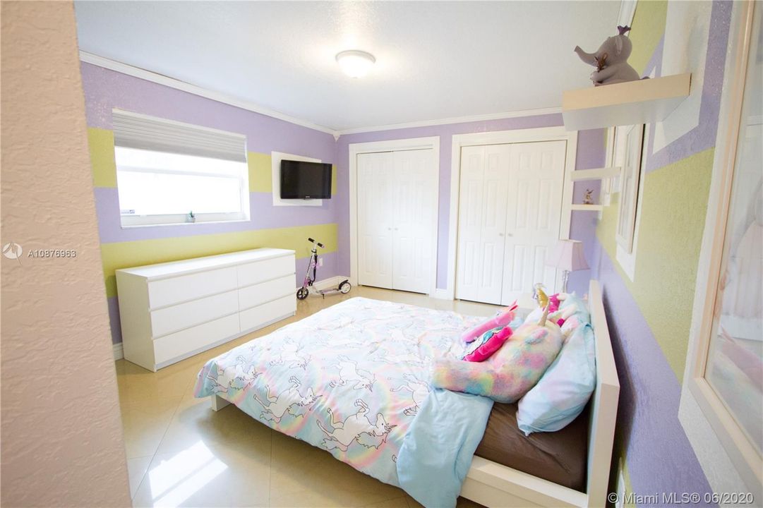 Room 2 - large with double closets!