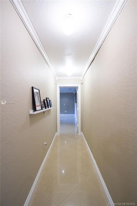 Hallway to Master Bedroom Suite