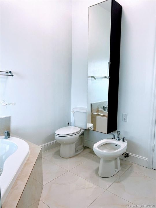 Master Bathroom w Bidet