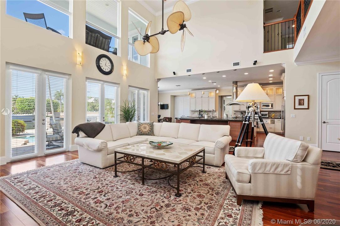 Living Room - Kitchen in the Background