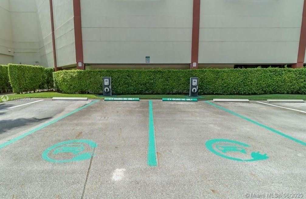 car charging area