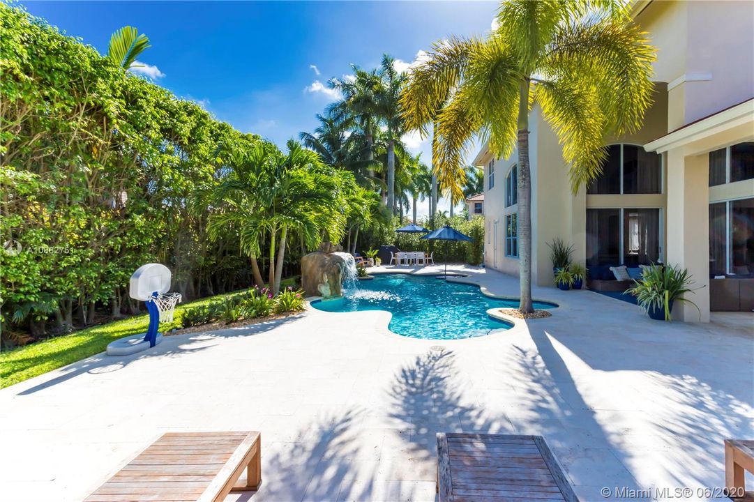 Pool area