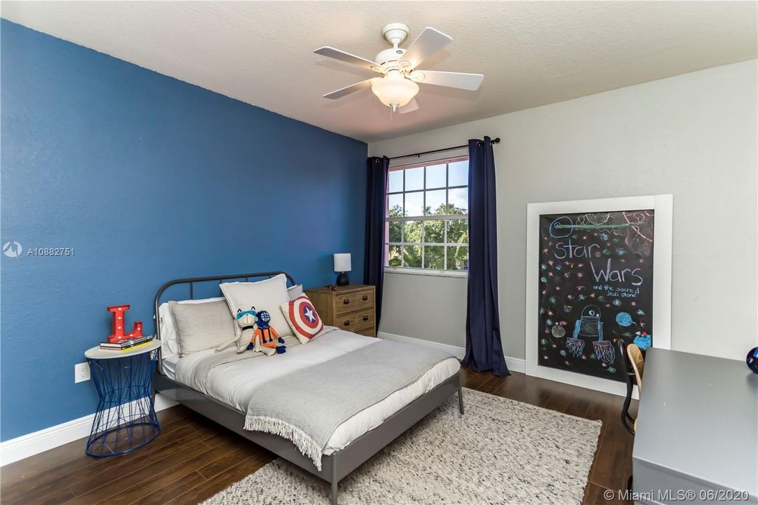 3rd bedroom with walk in closet