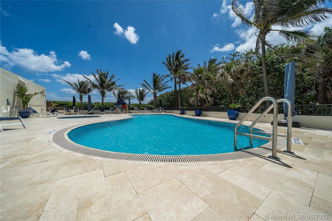 Heated pool