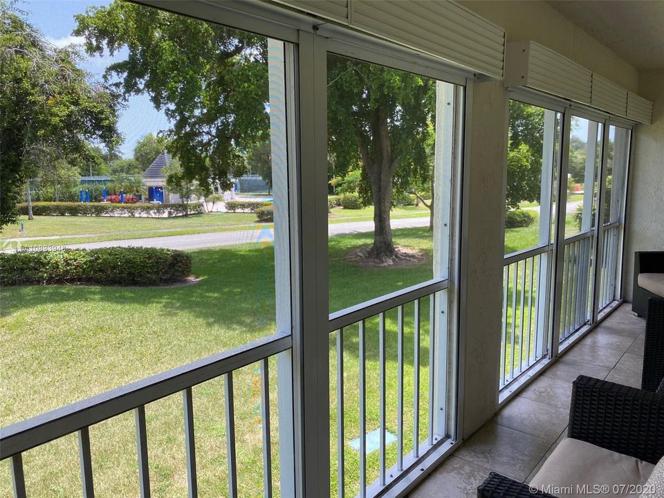 ENJOY TRANQUIL VIEWS OF THE GARDEN AND POOL AREA