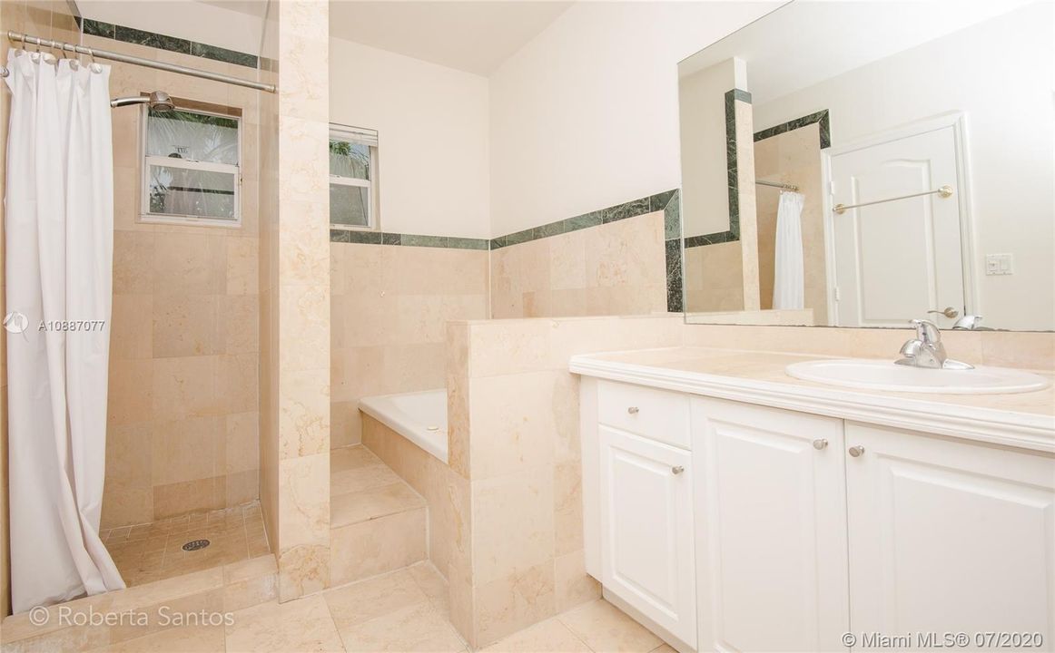 Master Bath - Separate shower and tub