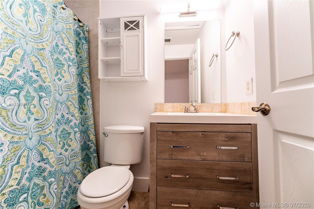 Updated master bathroom