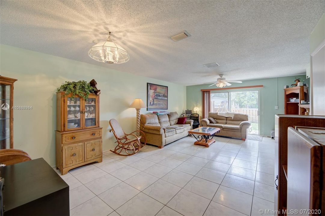 Dining Room/Living Room.