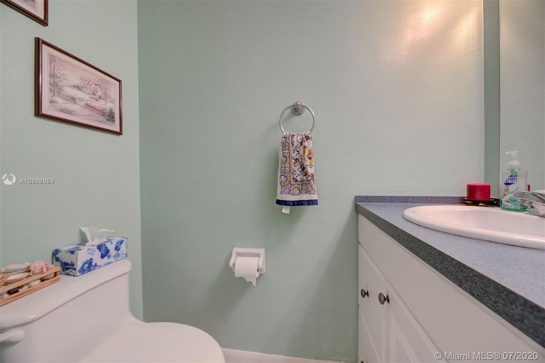 Half Bathroom/Downstairs.