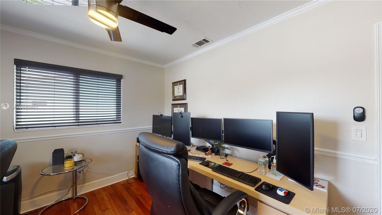 Guest Bedroom Currently Being Used as Home Office.