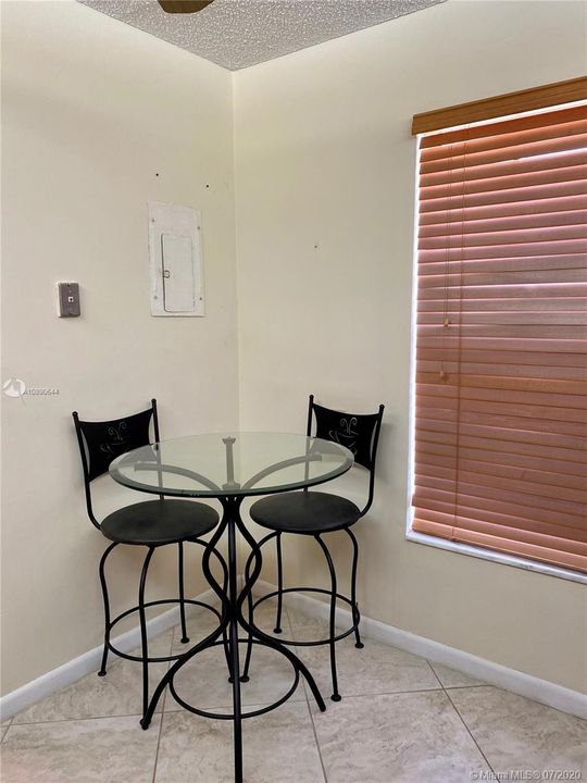 ROOM ENOUGH FOR A DINING AREA