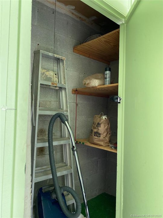 OUTSIDE STORAGE AREA