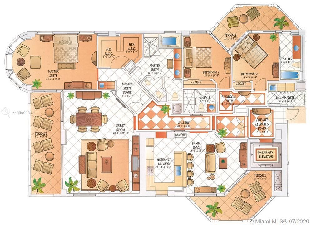 最近售出: $1,300,000 (3 贝兹, 3 浴室, 2904 平方英尺)