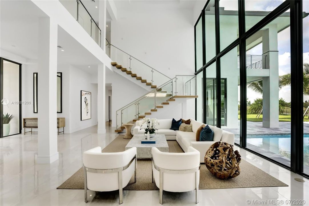 48x48 rectified porcelain floors.