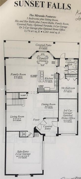 Downstairs Floor Plan