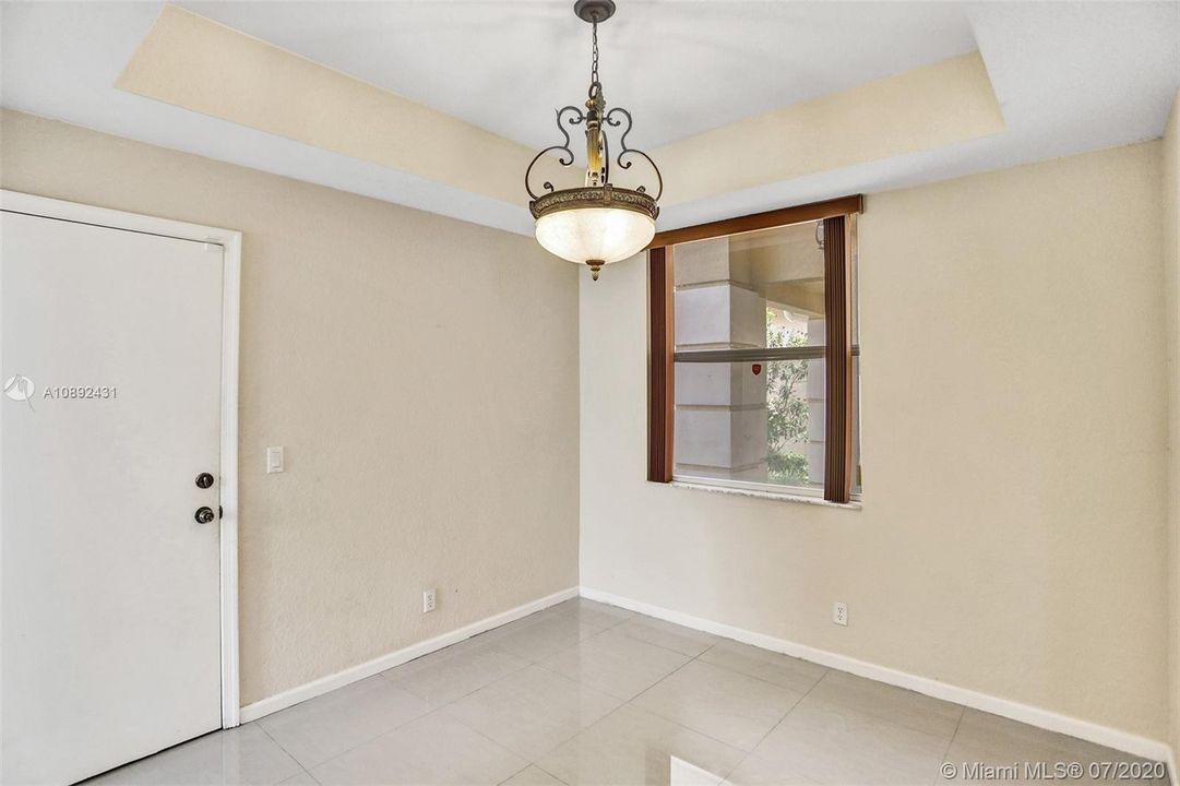 Second dining room.