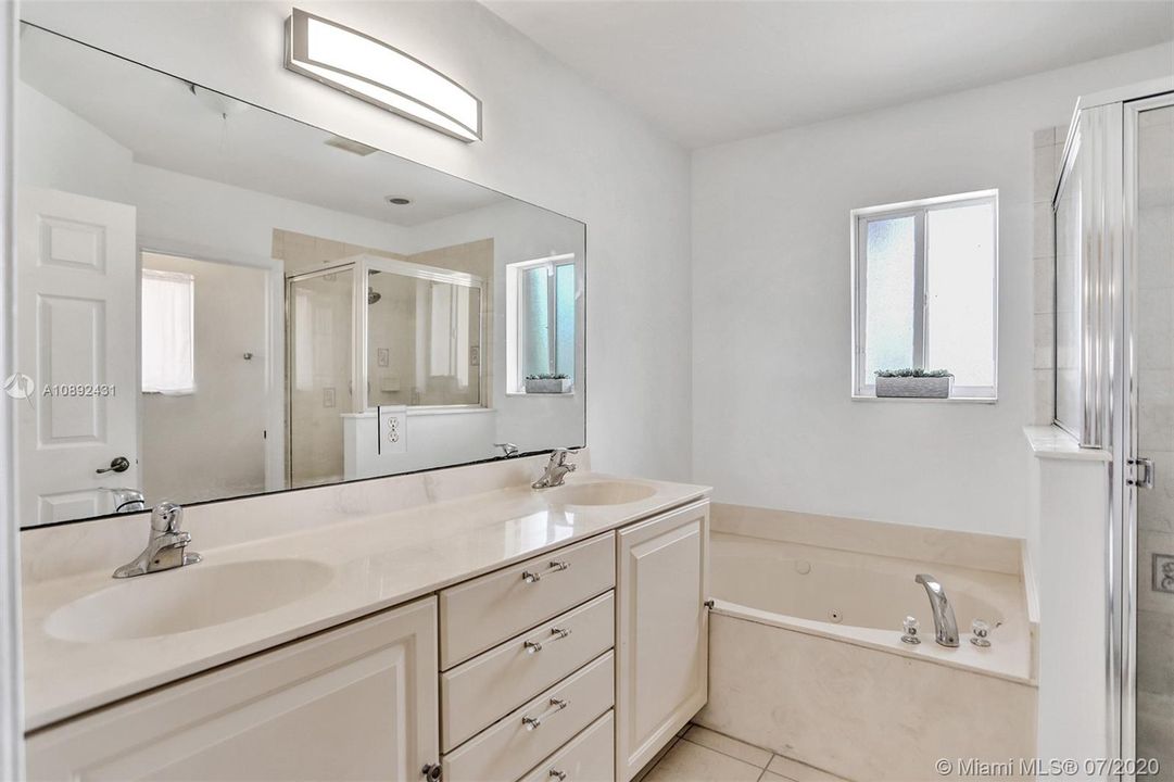 Master bathroom