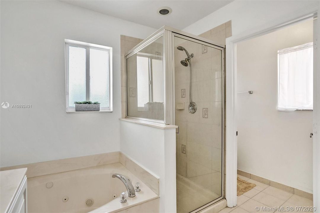 Master bathroom
