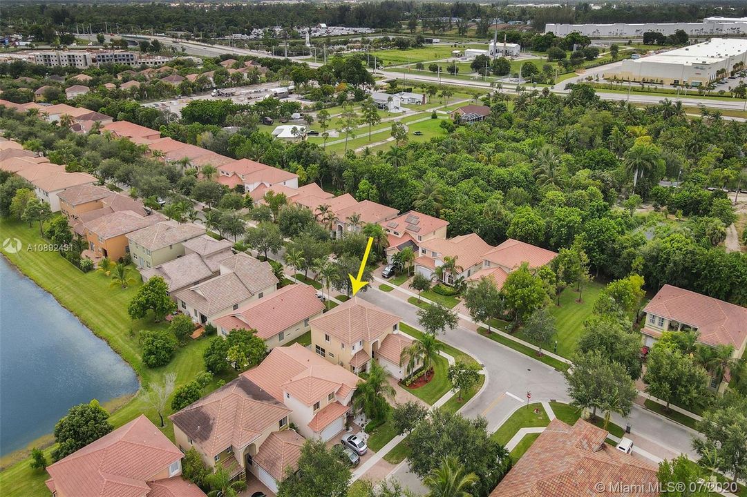 Arial view