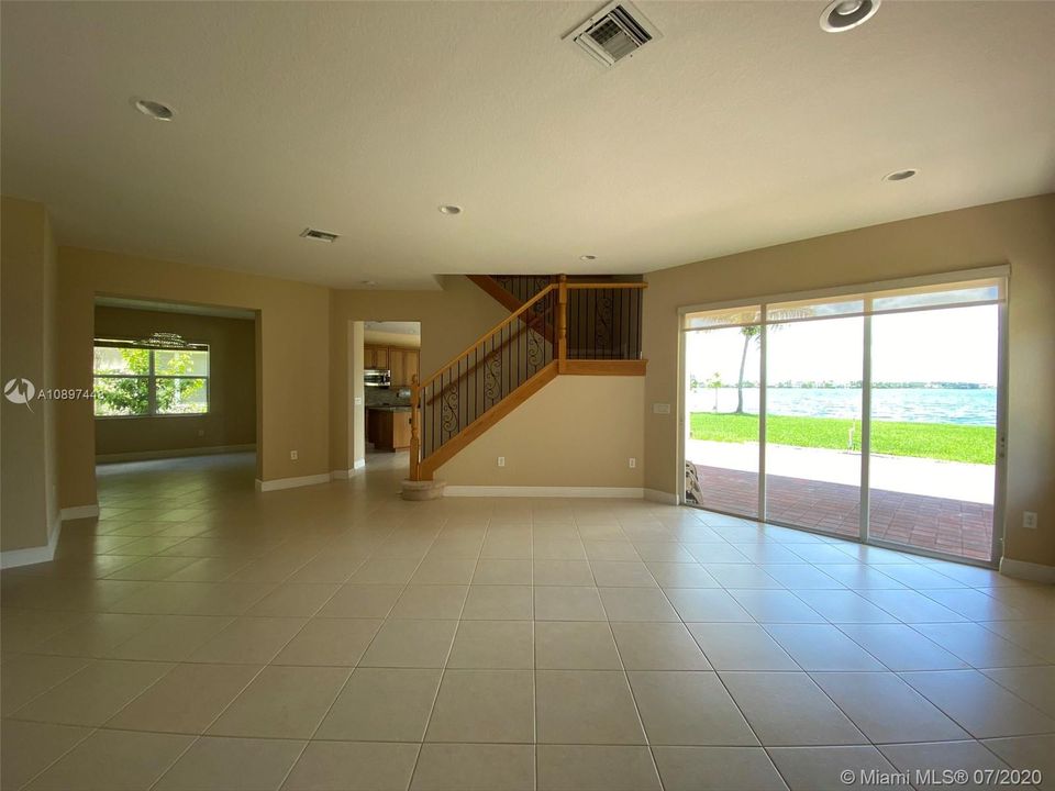 7 Stairs and Living Room View