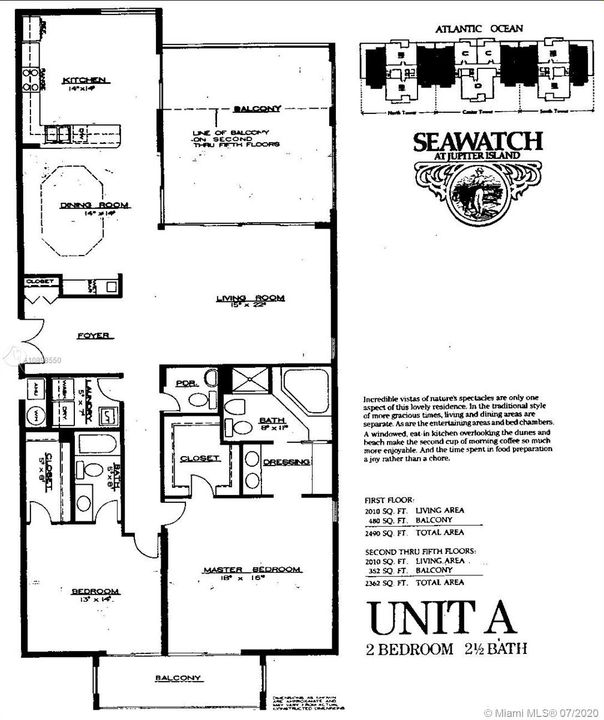 Seawatch floor plan