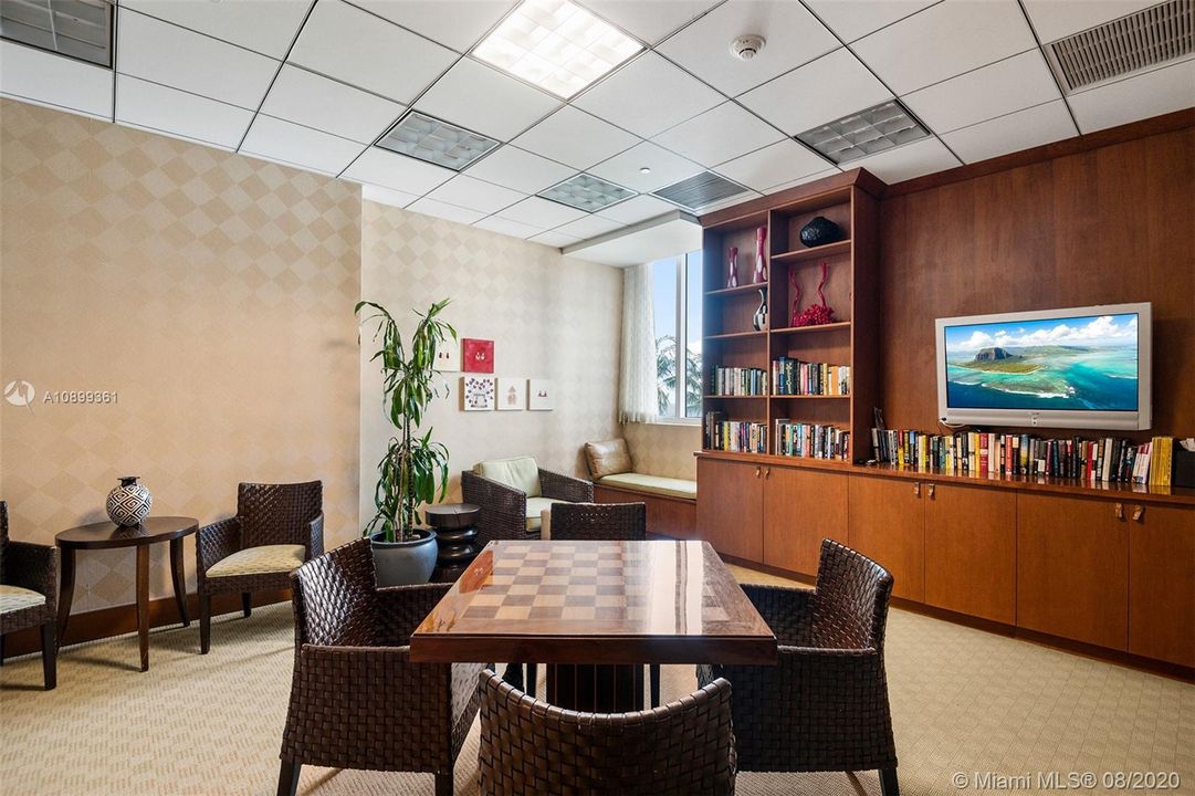 Library and conference room