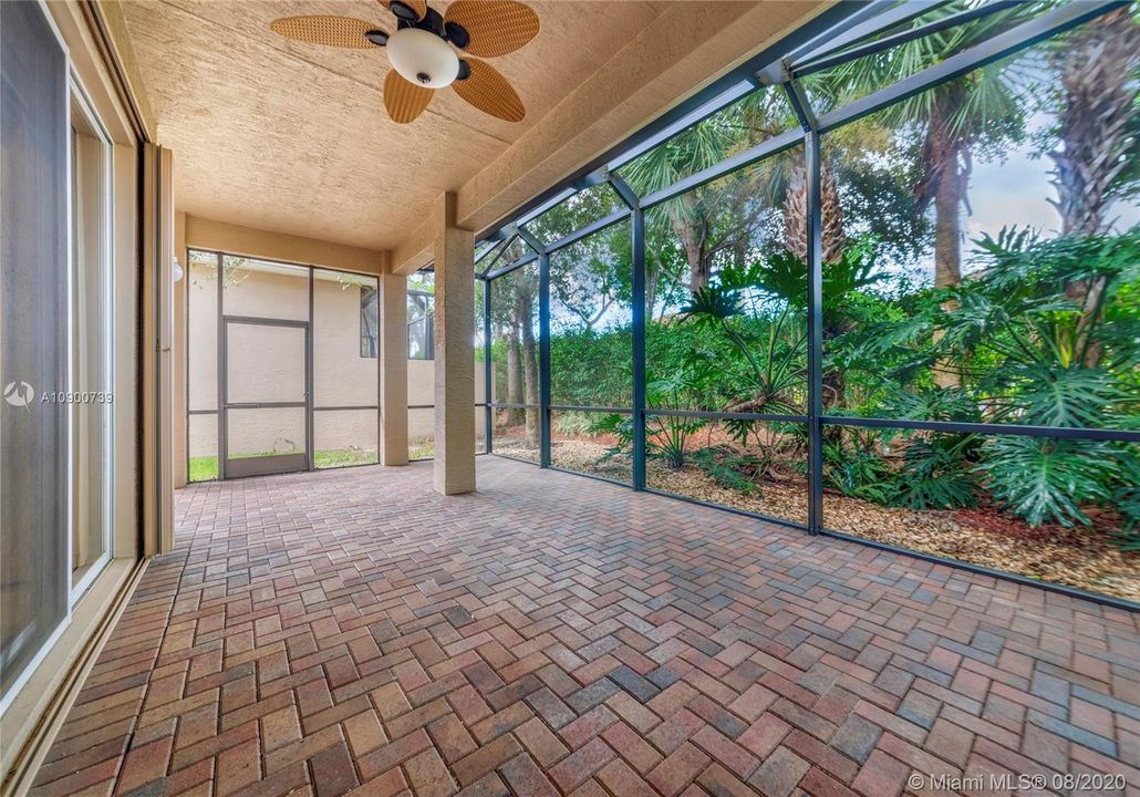 Screened Back Patio